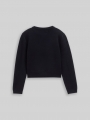 Tom Tailor Cropped Strickpullover mit Stickerei - Sky Captain Blue Tom Tailor Cropped Strickpullover mit Stickerei - Sky Captain Blue