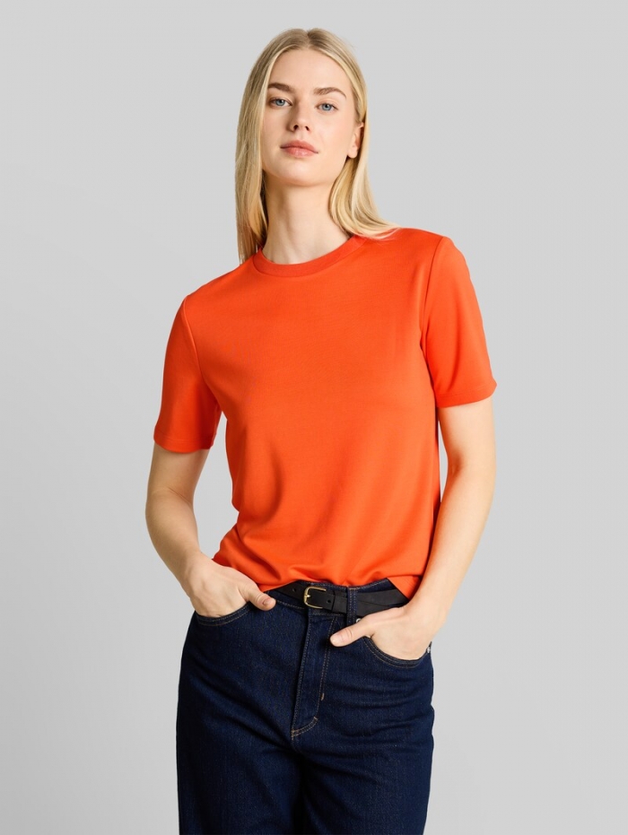 Tom Tailor Loose Fit T-Shirt - Fiery Orange Tom Tailor Loose Fit T-Shirt - Fiery Orange