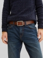 Tom Tailor TTTED Ledergürtel mit eckiger Dornschließe - Light Brown Uni Tom Tailor TTTED Ledergürtel mit eckiger Dornschließe - Light Brown Uni