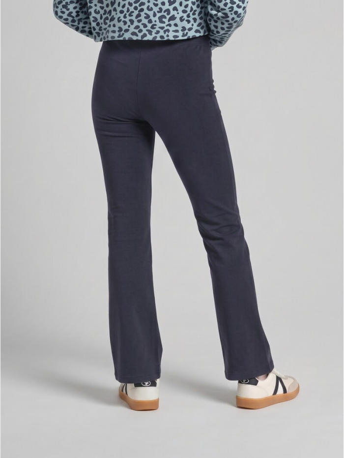 Tom Tailor Flared Leggings - Parisien Night Blue Tom Tailor Flared Leggings - Parisien Night Blue