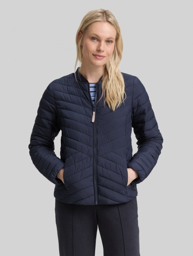 Tom Tailor Steppjacke mit Bomberkragen - Sky Captain Blue Tom Tailor Steppjacke mit Bomberkragen - Sky Captain Blue