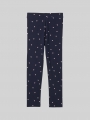 Tom Tailor Leggings mit Herzmuster - Dark Blue Pink Heart Tom Tailor Leggings mit Herzmuster - Dark Blue Pink Heart