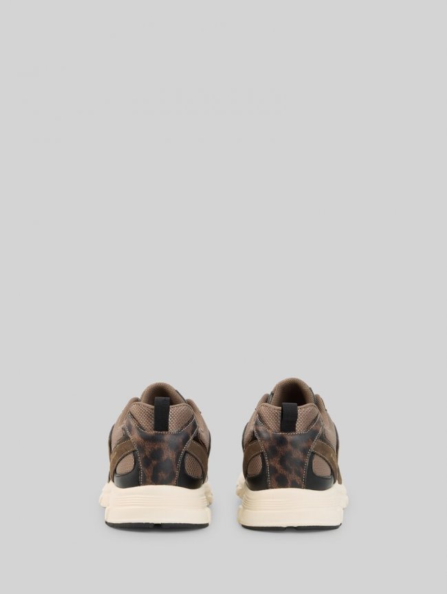 Tom Tailor Sneaker mit Material-Mix - Brown-multi Tom Tailor Sneaker mit Material-Mix - Brown-multi