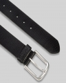 Tom Tailor TTROY Ledergürtel mit abgerundeter Dornschließe - Black Uni Tom Tailor TTROY Ledergürtel mit abgerundeter Dornschließe - Black Uni