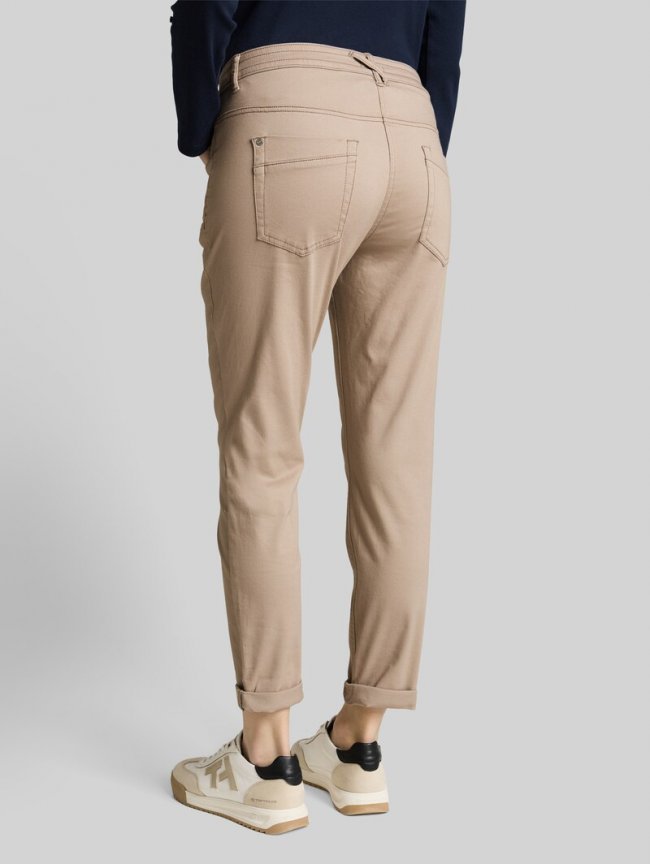 Tom Tailor Tapered Relaxed Hose - Soft Taupe Grey Tom Tailor Tapered Relaxed Hose - Soft Taupe Grey