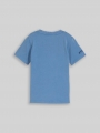 Tom Tailor Basic T-Shirt aus Baumwolle - Federal Blue Tom Tailor Basic T-Shirt aus Baumwolle - Federal Blue