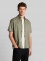 Tom Tailor Relaxed Fit Kurzarmhemd mit Leinenanteil - Sea Spray Tom Tailor Relaxed Fit Kurzarmhemd mit Leinenanteil - Sea Spray