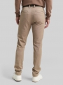 Tom Tailor TTTRAVIS SLIM Chino Hose mit Gürtel - Beige Brown Zig Zag Structure Tom Tailor TTTRAVIS SLIM Chino Hose mit Gürtel - Beige Brown Zig Zag Structure