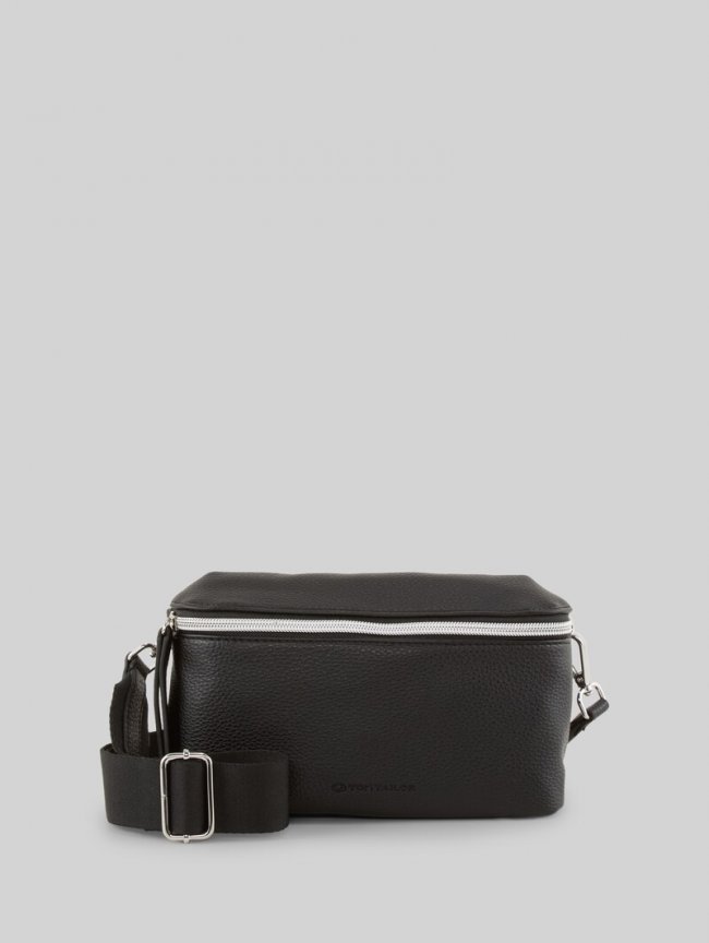 Tom Tailor TTORLA Gürteltasche aus Lederimitat - Schwarz / Black Tom Tailor TTORLA Gürteltasche aus Lederimitat - Schwarz / Black