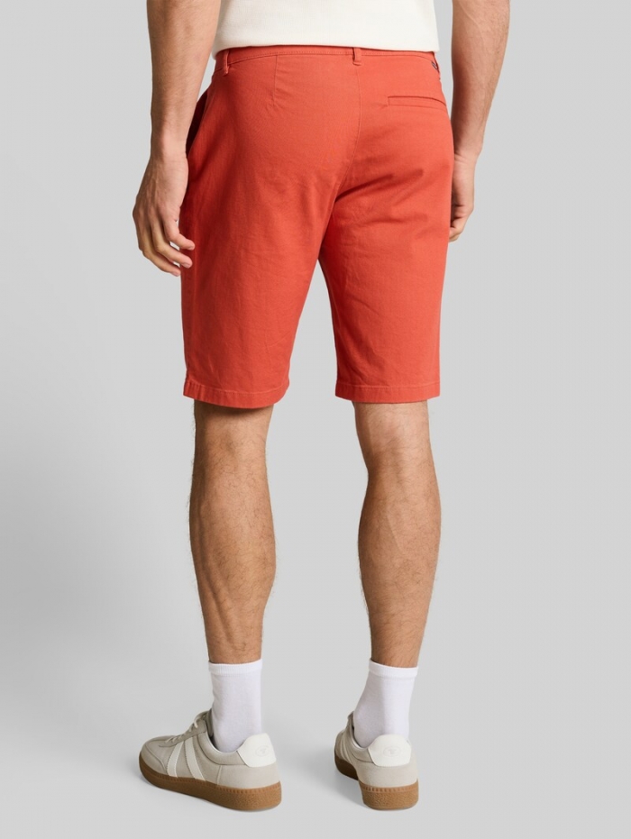 Tom Tailor TTSLIM Chino Shorts - Chili Orange Tom Tailor TTSLIM Chino Shorts - Chili Orange