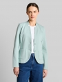 Tom Tailor Slim Fit Blazer mit Ottoman Struktur - Blue Haze Tom Tailor Slim Fit Blazer mit Ottoman Struktur - Blue Haze