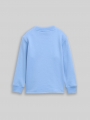 Tom Tailor Sweatshirt mit Print - Light Blue