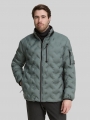 Tom Tailor Plus Size - Hybrid Lightweight Steppjacke mit verstaubarer Kapuze - Washed Jasper Green