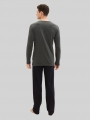 Tom Tailor Pyjama-Set aus Baumwolle - Green-dark-horizontal-stripe Tom Tailor Pyjama-Set aus Baumwolle - Green-dark-horizontal-stripe