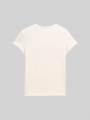 Tom Tailor T-Shirt mit Print - Wool White Tom Tailor T-Shirt mit Print - Wool White