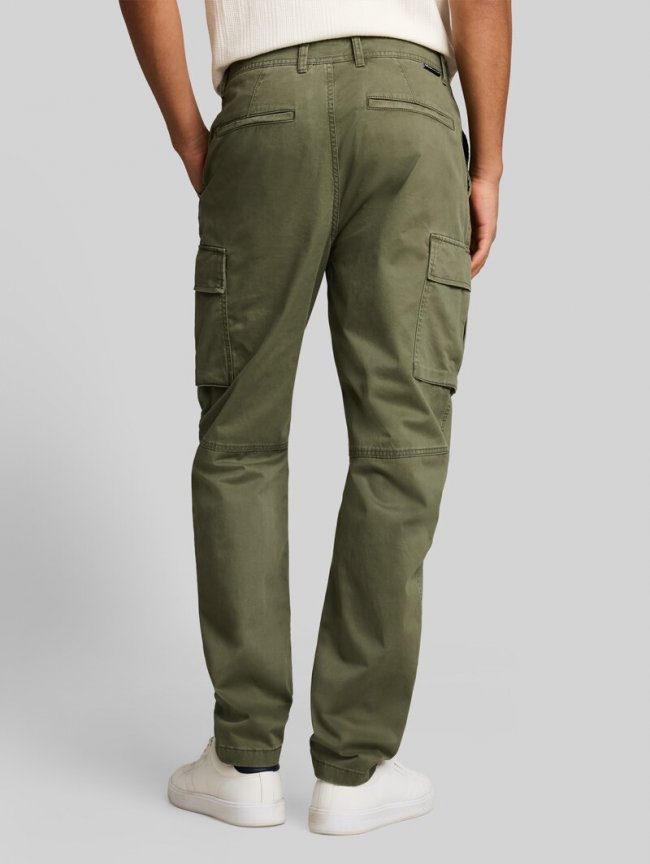 Tom Tailor TTREGULAR Cargo Hose - Urban Olive Green Tom Tailor TTREGULAR Cargo Hose - Urban Olive Green