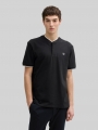 Tom Tailor Poloshirt mit Bomberkragen - Black Tom Tailor Poloshirt mit Bomberkragen - Black