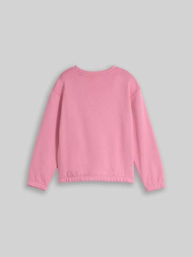 Tom Tailor Cropped Sweatshirt mit Wendepailletten - Smooth Rose Tom Tailor Cropped Sweatshirt mit Wendepailletten - Smooth Rose