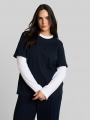 Tom Tailor Plus Size - T-Shirt aus Baumwolle - Lunar Eclipse Tom Tailor Plus Size - T-Shirt aus Baumwolle - Lunar Eclipse