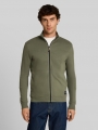 Tom Tailor Sweatjacke aus Baumwolle - Urban Olive Green Tom Tailor Sweatjacke aus Baumwolle - Urban Olive Green