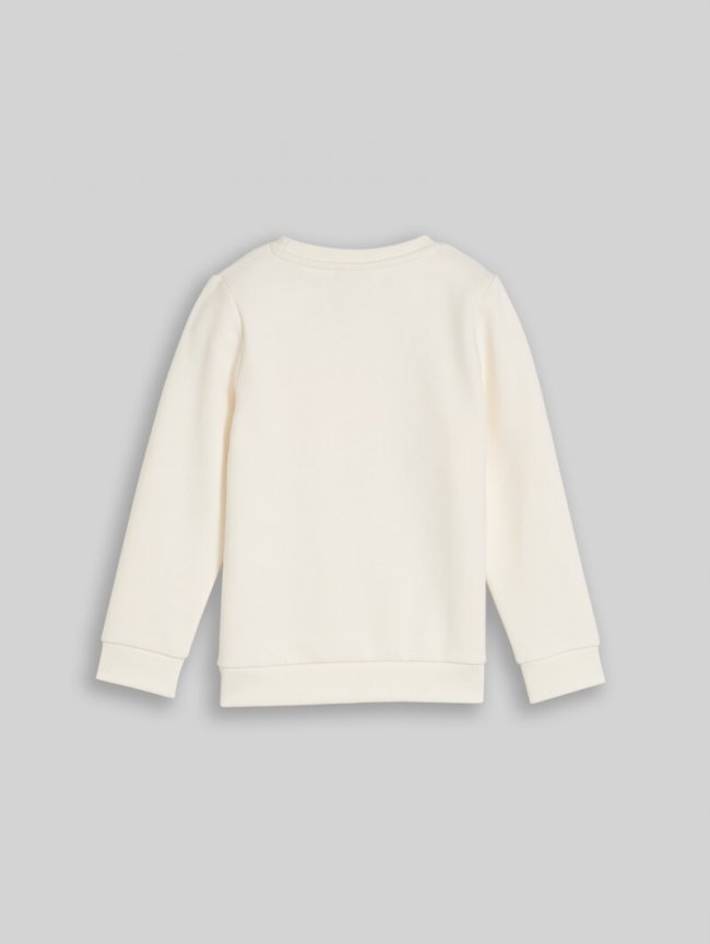 Tom Tailor Sweatshirt mit Snoopy-Print - Gardenia White Tom Tailor Sweatshirt mit Snoopy-Print - Gardenia White