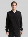 Tom Tailor Sweatjacke mit Bomberkragen - Black Tom Tailor Sweatjacke mit Bomberkragen - Black
