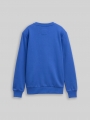 Tom Tailor Sweatshirt mit Badge-Detail - Beau Blue Tom Tailor Sweatshirt mit Badge-Detail - Beau Blue