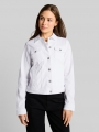 Tom Tailor Jeansjacke mit Eingriffstaschen - Bright White Tom Tailor Jeansjacke mit Eingriffstaschen - Bright White
