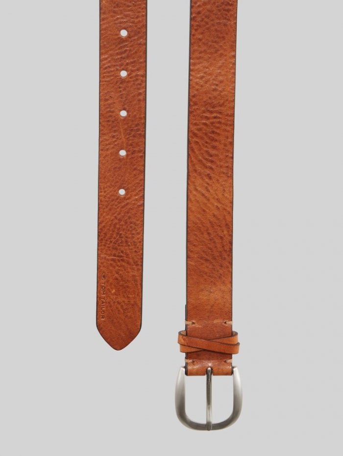 Tom Tailor TTNANCY Ledergürtel mit abgerundeter Dornschließe - Light Brown Uni Tom Tailor TTNANCY Ledergürtel mit abgerundeter Dornschließe - Light Brown Uni