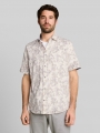 Tom Tailor Regular Fit Kurzarmhemd mit Muster - Off White Irregular Design Tom Tailor Regular Fit Kurzarmhemd mit Muster - Off White Irregular Design