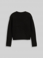 Tom Tailor Cropped Strickpullover in Glitzer-Optik - Heavy Black Tom Tailor Cropped Strickpullover in Glitzer-Optik - Heavy Black