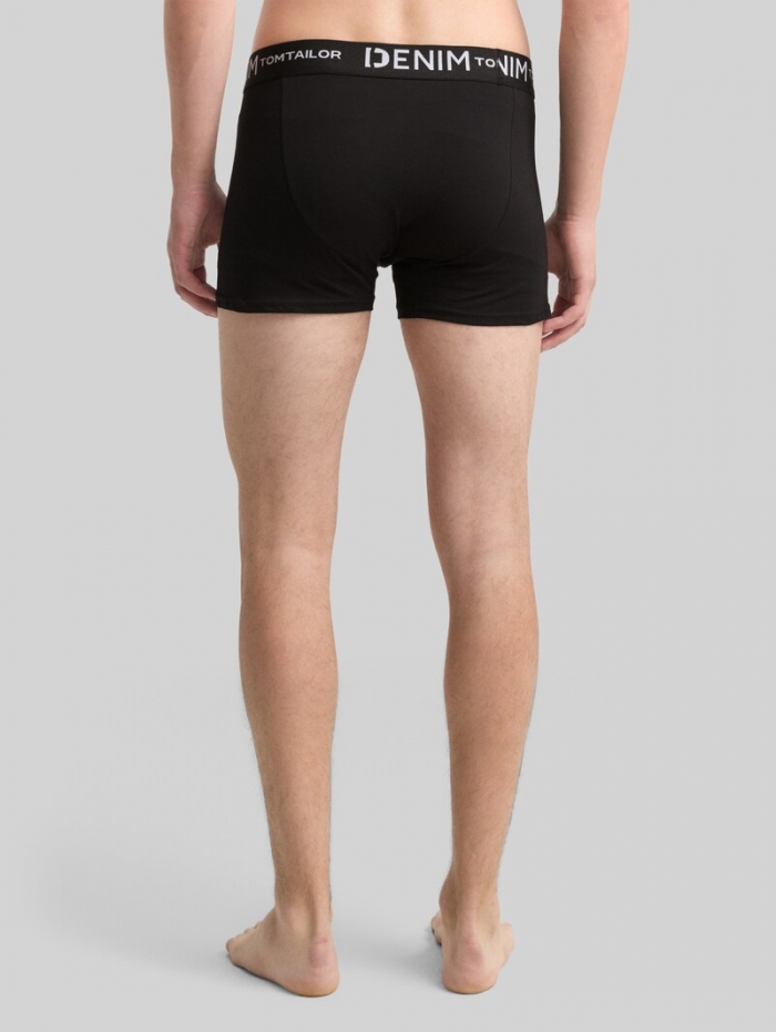 Tom Tailor Boxershorts im 3er-Pack - Black Tom Tailor Boxershorts im 3er-Pack - Black