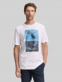 Tom Tailor T-Shirt mit Fotoprint - White Tom Tailor T-Shirt mit Fotoprint - White