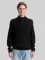 Tom Tailor Troyer Strickpullover - Black Tom Tailor Troyer Strickpullover - Black