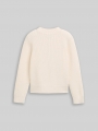 Tom Tailor Cropped Strickpullover mit Wendepailletten - Vintage Beige Tom Tailor Cropped Strickpullover mit Wendepailletten - Vintage Beige