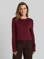 Tom Tailor Strickpullover mit Knopf-Details - Preppy Plum Tom Tailor Strickpullover mit Knopf-Details - Preppy Plum