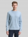 Tom Tailor Basic Strickpullover aus Baumwolle - Light Metal Blue Melange Tom Tailor Basic Strickpullover aus Baumwolle - Light Metal Blue Melange