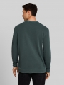Tom Tailor Langarmshirt im Used-Look - Darkest Olive Tom Tailor Langarmshirt im Used-Look - Darkest Olive