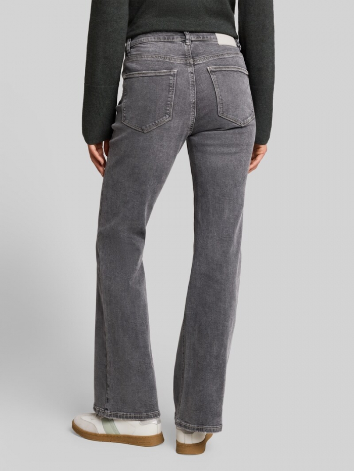 Tom Tailor TTSTELLA Bootcut Jeans mit aufgesetzten Taschen - Clean Mid Stone Grey Denim Tom Tailor TTSTELLA Bootcut Jeans mit aufgesetzten Taschen - Clean Mid Stone Grey Denim