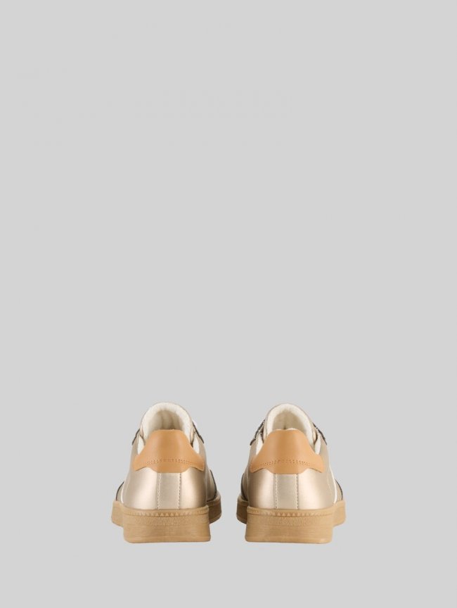 Tom Tailor Sneaker im Metallic-Look - Gold Tom Tailor Sneaker im Metallic-Look - Gold