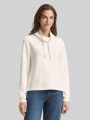 Tom Tailor Scuba Sweatshirt mit Stehkragen - Whisper White Tom Tailor Scuba Sweatshirt mit Stehkragen - Whisper White