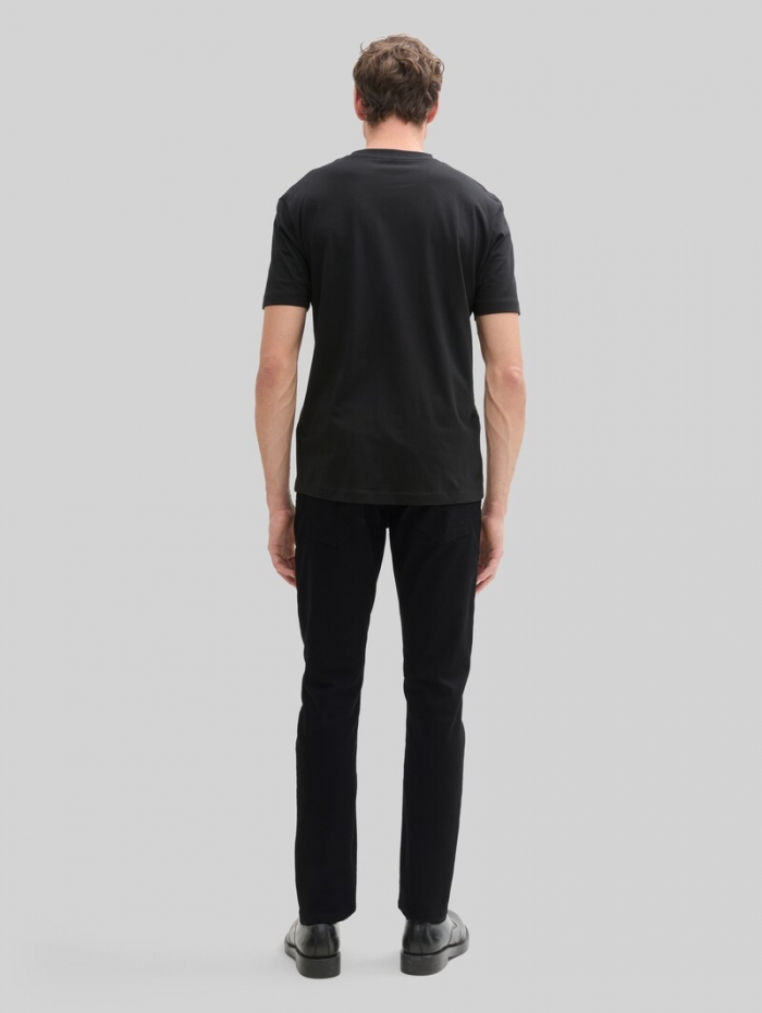 Tom Tailor TTPIERS SLIM Superstretch Jeans - Black Denim Tom Tailor TTPIERS SLIM Superstretch Jeans - Black Denim