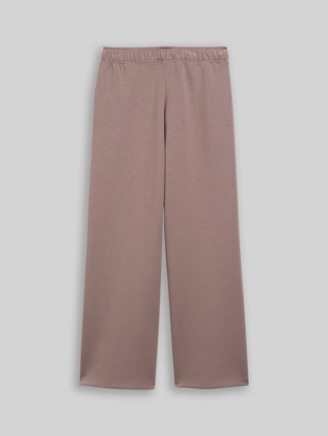 Tom Tailor Wide Leg Scuba Hose - Rusty Brown Tom Tailor Wide Leg Scuba Hose - Rusty Brown