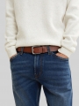 Tom Tailor TTSCOTT Ledergürtel mit eckiger Dornschließe - Light Brown Uni Tom Tailor TTSCOTT Ledergürtel mit eckiger Dornschließe - Light Brown Uni
