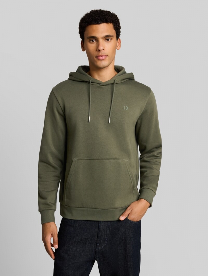 Tom Tailor Basic Hoodie Sweatshirt - Urban Olive Green Tom Tailor Basic Hoodie Sweatshirt - Urban Olive Green