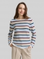 Tom Tailor Strickpullover aus Baumwolle - Teal Colored Ottoman Knit