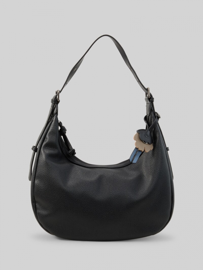 Tom Tailor TTARTEMISA M Beuteltasche mit Anhänger - Schwarz / Black Tom Tailor TTARTEMISA M Beuteltasche mit Anhänger - Schwarz / Black