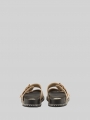 Tom Tailor Flache Sandalen mit Gold-Akzent - Gold Tom Tailor Flache Sandalen mit Gold-Akzent - Gold