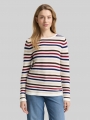 Tom Tailor Strickpullover aus Baumwolle - Red Brown Ottoman