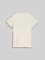 Tom Tailor T-Shirt mit Wendepailletten - Wool White Tom Tailor T-Shirt mit Wendepailletten - Wool White